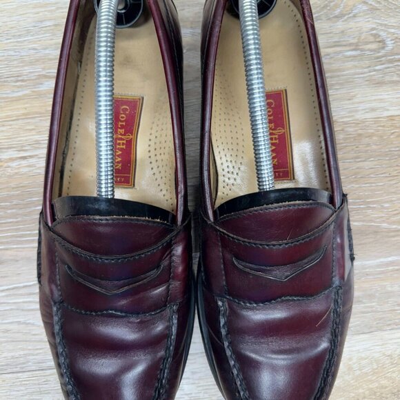 Cole Haan Pinch Penny Loafer Burgundy Leather Men\'s Size 10.5 main image 5